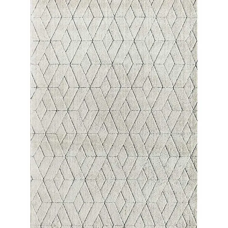 Area Rugs-Kirklands Home Chanai Limestone Area Rug, 5x7 Tan