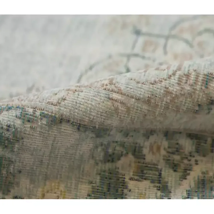 Area Rugs-Kirklands Home Sea Vintage Medallion Area Rug, 2x3 Green