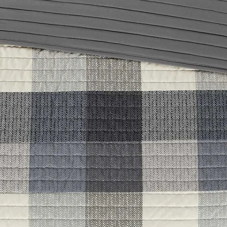 Bedspreads & Coverlets-Kirklands Home Plaid Reversible 6-pc. Full/Queen Coverlet Set