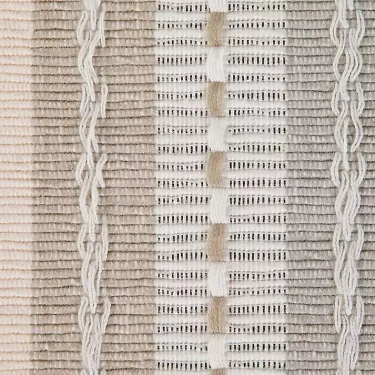 Table Linens-Kirklands Home Natural Tonal Stripe Table Runner