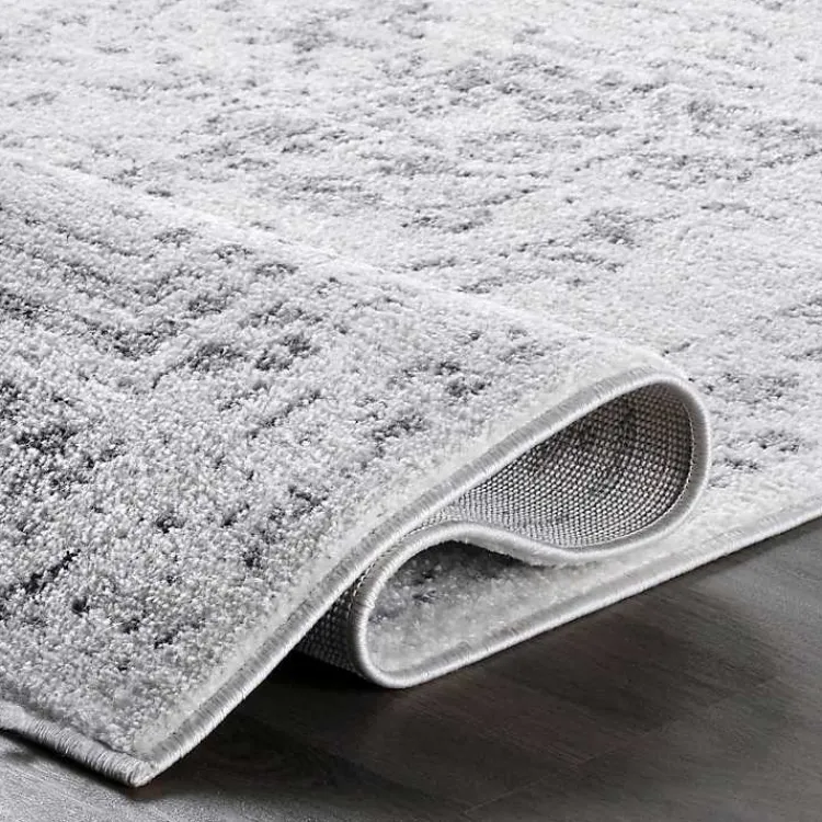 Area Rugs-Kirklands Home Gray Vintage Distressed Area Rug, 12x18