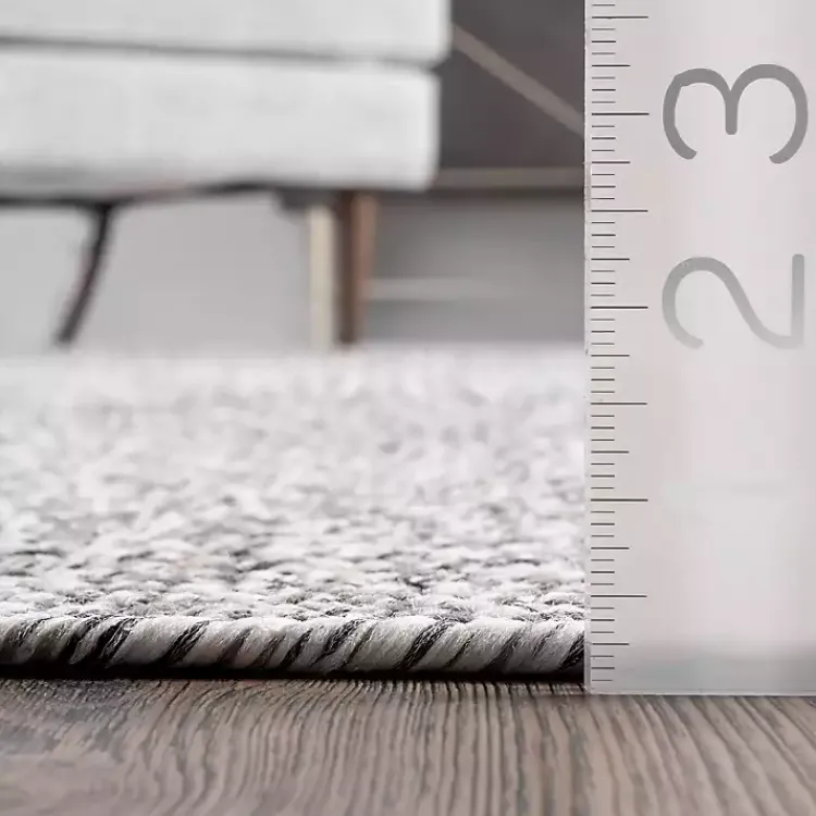 Area Rugs-Kirklands Home Braided Lefebvre Area Rug, 10x14 Gray