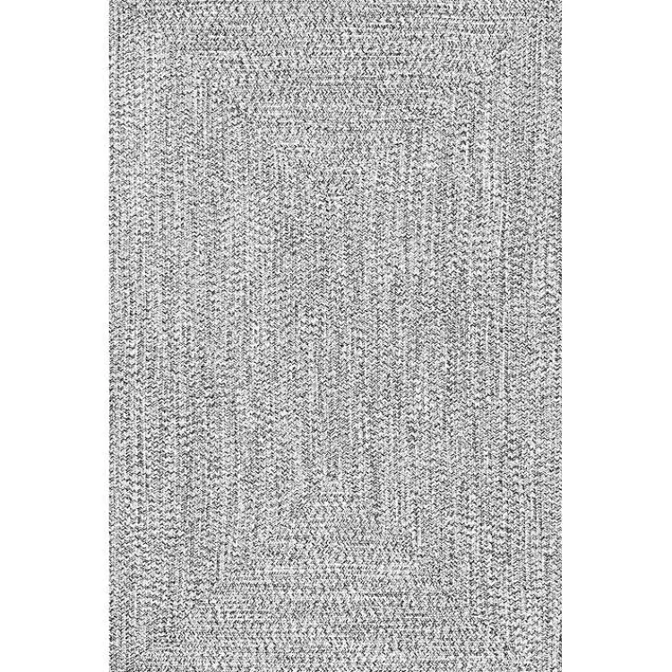 Area Rugs-Kirklands Home Braided Lefebvre Area Rug, 12x18 Gray