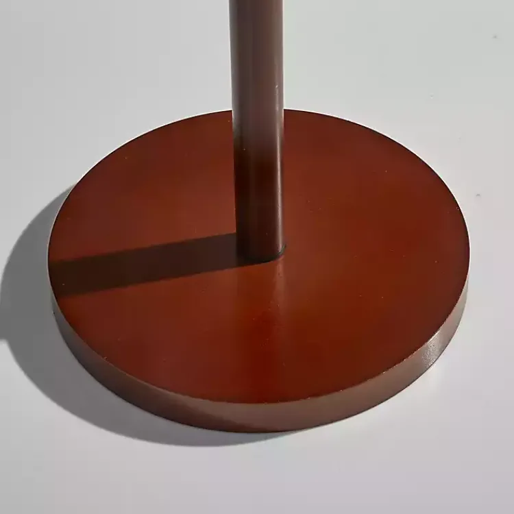 Floor Lamps-Kirklands Home Modern Wood Emma Floor Lamp Tan