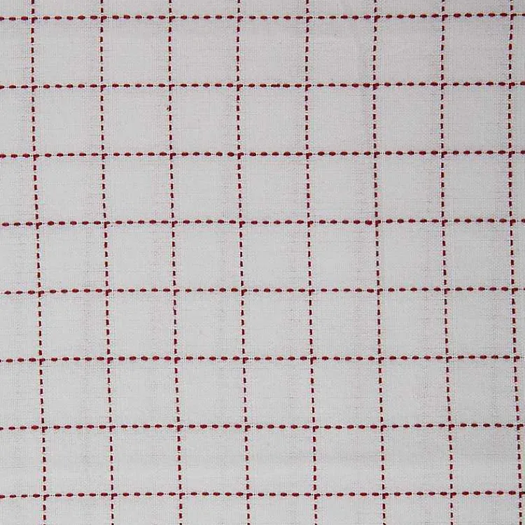 Kitchen Accessories-Kirklands Home Red & White Woven Patterns 5-pc. Dish Towel Set