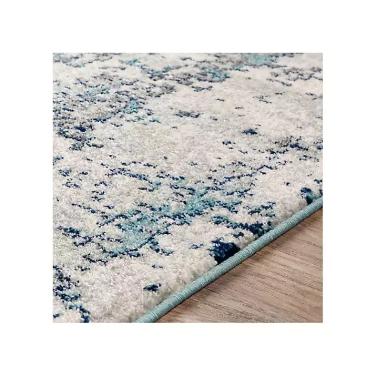 Area Rugs-Kirklands Home Blue Sutton Contemporary Area Rug, 6x9