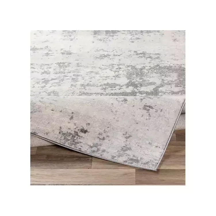 Area Rugs-Kirklands Home Gray Abstract Woven Area Rug, 5x7