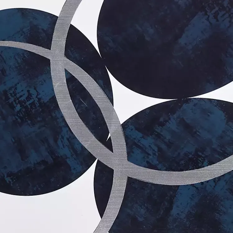 Canvas Art-Kirklands Home Blue Celestial Orbit Canvas Art Prints, Set of 2