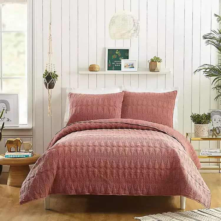 Quilts-Kirklands Home Justina Blakeney 3-pc. Full/Queen Quilt Set Red