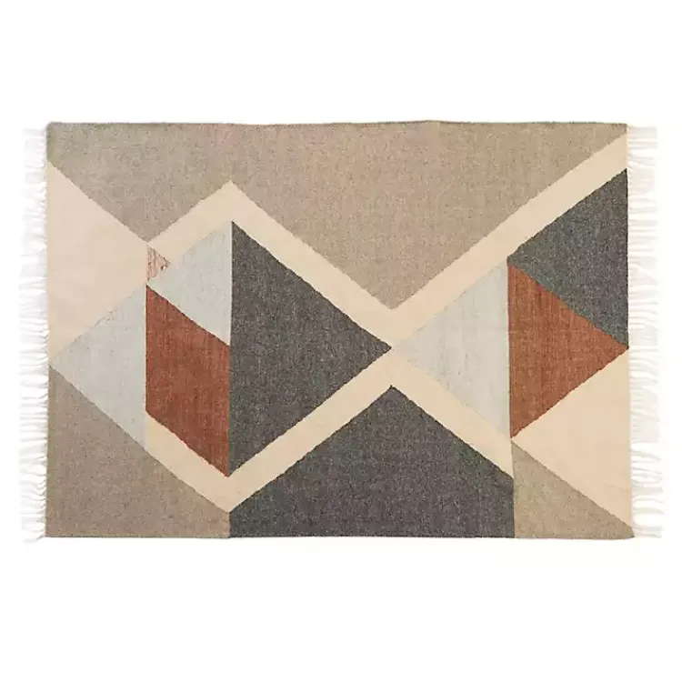 Area Rugs-Kirklands Home Geometric Diamonds Area Rug, 8x10