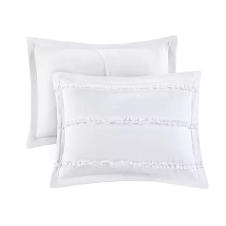 Comforters-Kirklands Home White Quilted King 5-pc. Comforter Set