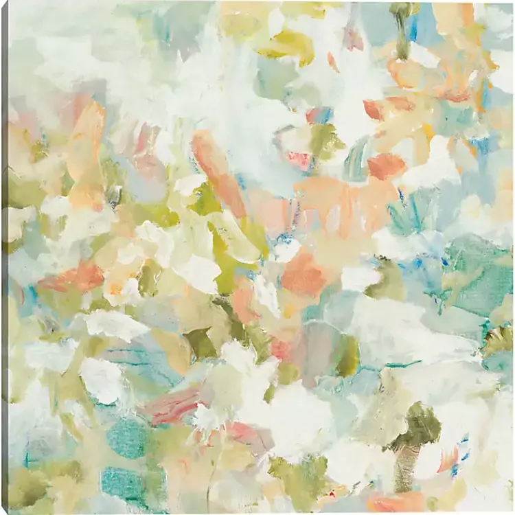 Canvas Art-Kirklands Home Garden Palette I Canvas Art Print, 30x30 in. Multi