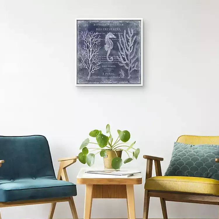 Framed Art-Kirklands Home Antique Deep Blue Sea II Framed Art Print