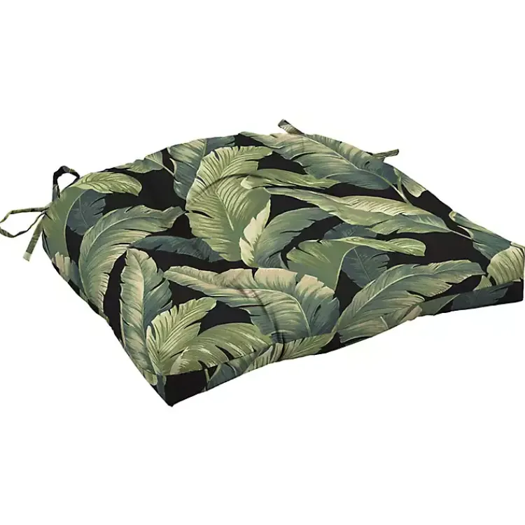 Outdoor Cushions & Pillows-Kirklands Home Onyx Cebu 2-pc. Outdoor Wicker Chair Cushion Set