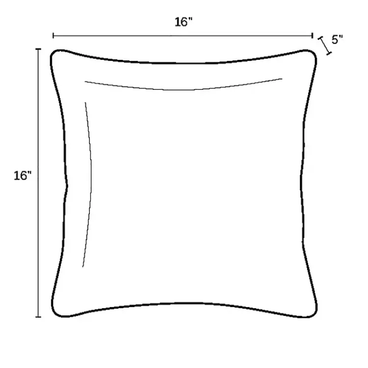 Outdoor Cushions & Pillows-Kirklands Home Millennial Leaf Outdoor Pillows, Set of 2