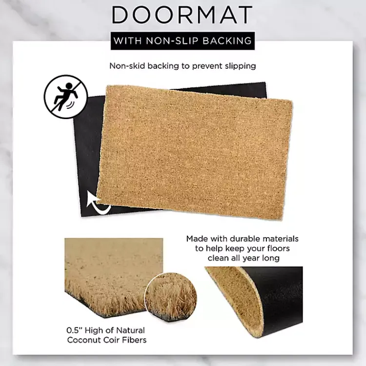 Doormats-Kirklands Home Storm Hello Doormat Blue