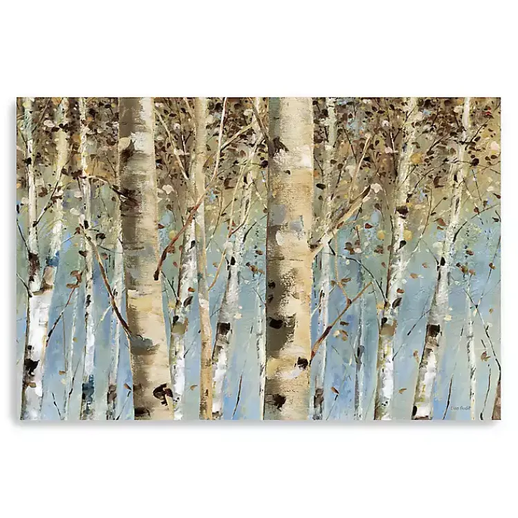 Canvas Art-Kirklands Home White Birch Forest Canvas Art Print, 60x40 in.