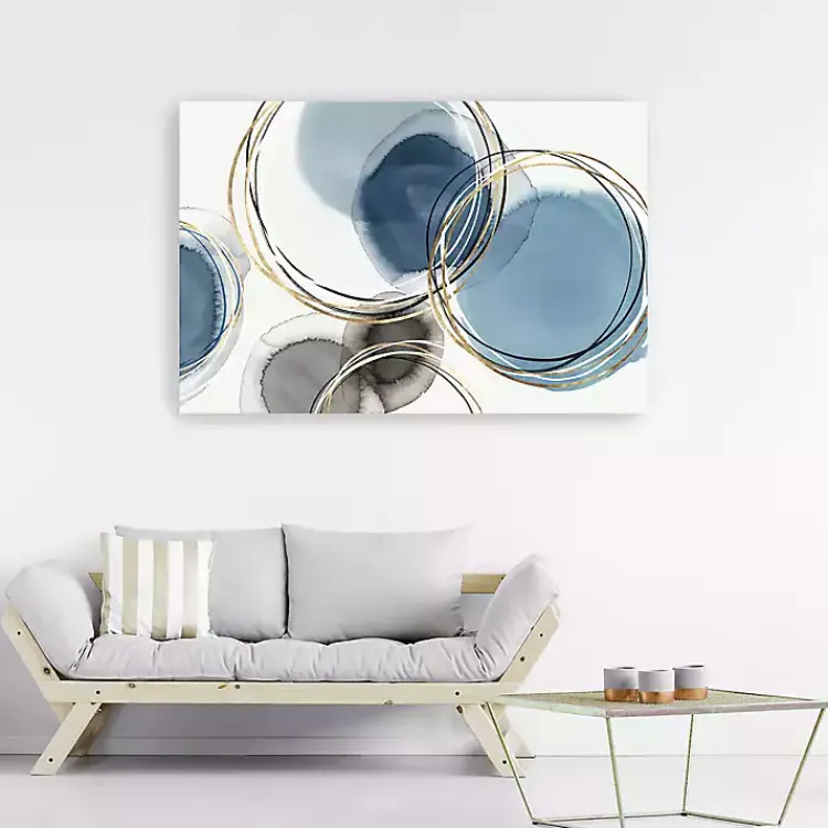 Canvas Art-Kirklands Home Infinity Indigo II Canvas Art Print