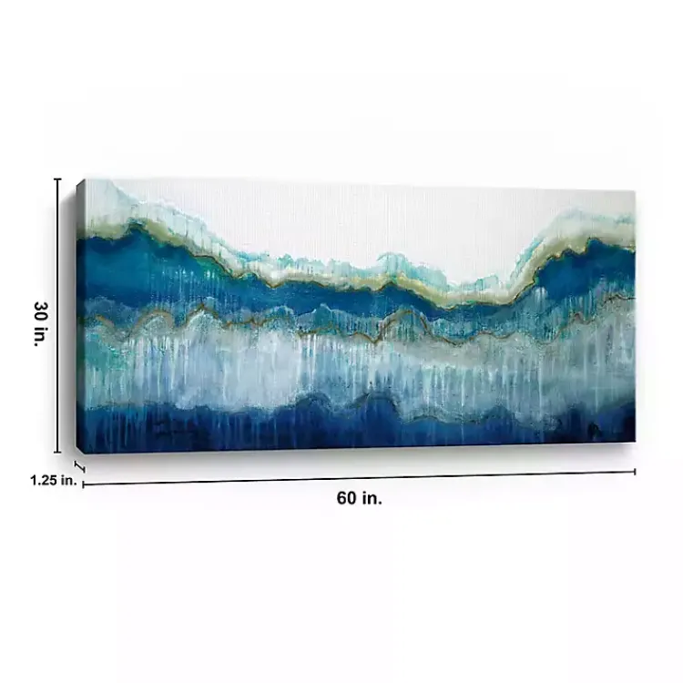 Canvas Art-Kirklands Home Surfs Up Abstract Canvas Art Print