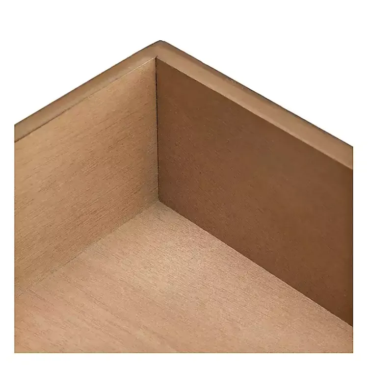 Accent & End Tables-Kirklands Home Milo Honey Herringbone Accent Table