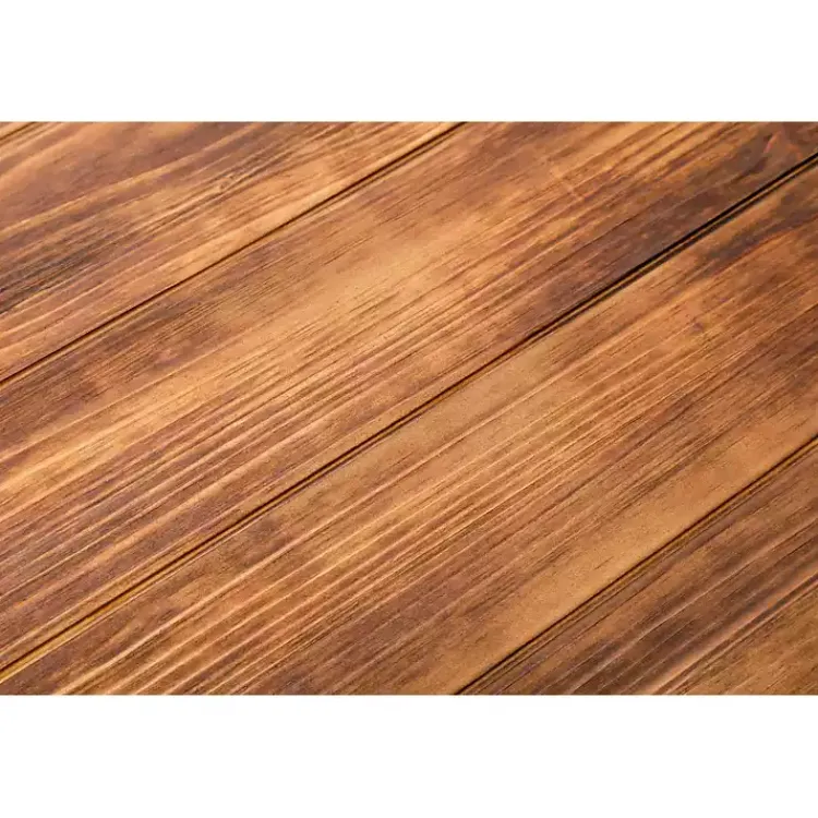 Accent & End Tables-Kirklands Home Weather Fir Wood and Hairpin Legs Accent Table