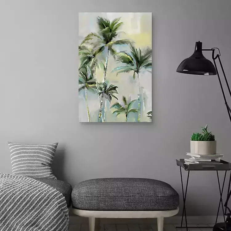 Canvas Art-Kirklands Home Beach Breeze Canvas Art Print, 24x36 in. Green