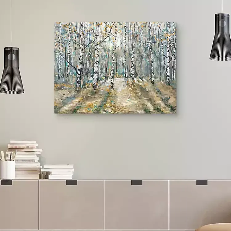 Canvas Art-Kirklands Home Kaleidoscope Trees II Canvas Art Print, 40x30 in.