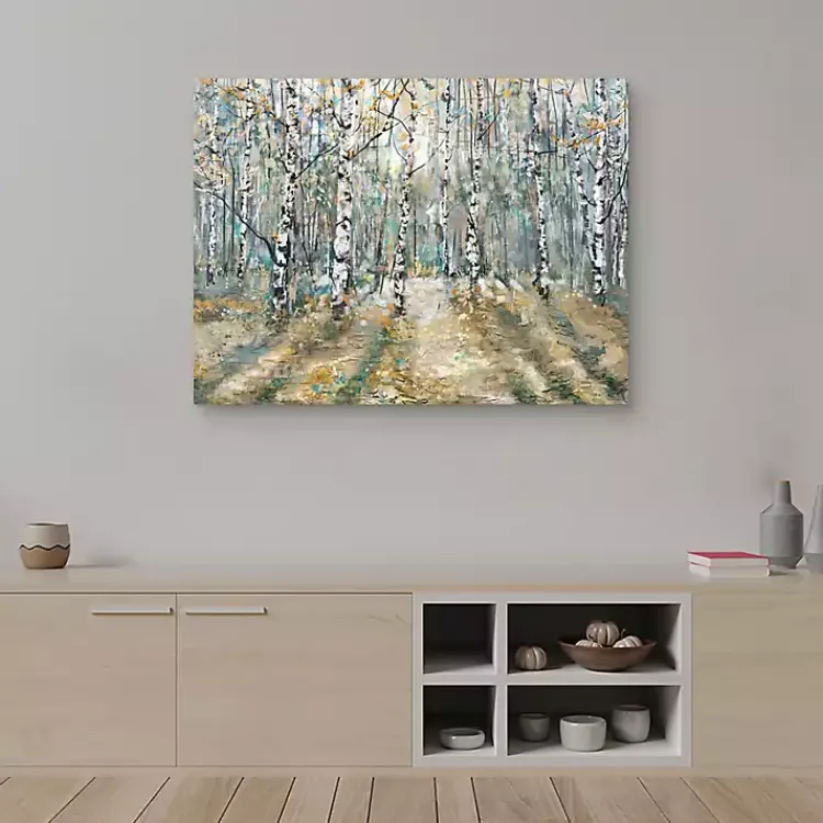 Canvas Art-Kirklands Home Kaleidoscope Trees II Canvas Art Print, 40x30 in.