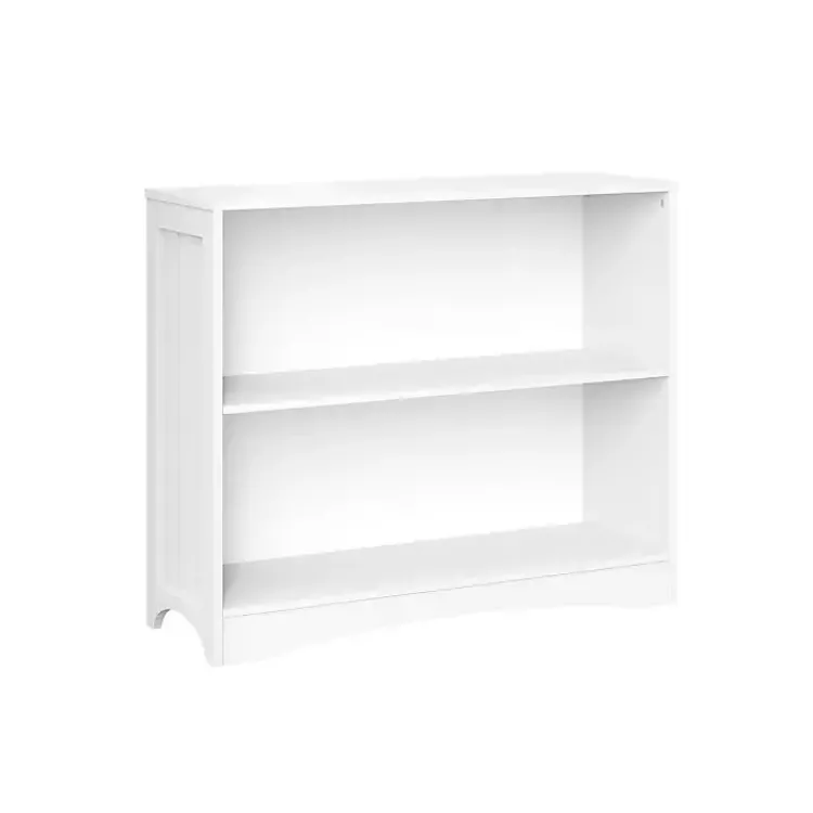Bookshelves-Kirklands Home 2-Open Shelf Bookcase White