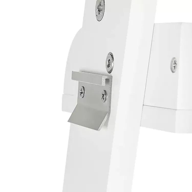 Shelves-Kirklands Home White Corner Ladder Shelf