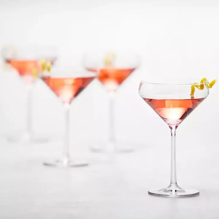 Glassware & Drinkware-Kirklands Home Schott Zwiesel Pure Martini Glasses, Set of 6 Clear