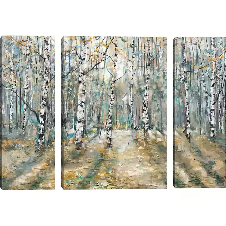 Canvas Art-Kirklands Home Kaleidoscope Trees Canvas Art Prints, Set of 3