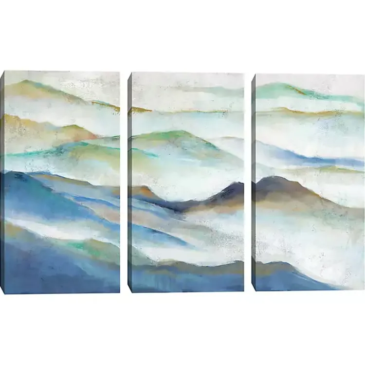 Canvas Art-Kirklands Home Layered View I Canvas Art Prints, Set of 3