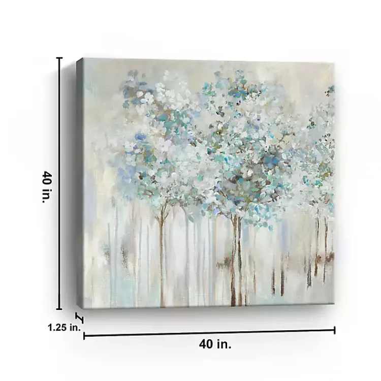 Canvas Art-Kirklands Home Blossoming Trees Canvas Art Print, 40x40 in.