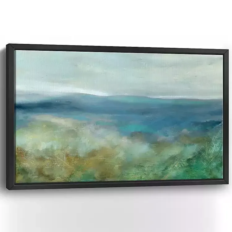 Canvas Art-Kirklands Home Blue Mountain Overlook Framed Canvas Art Print