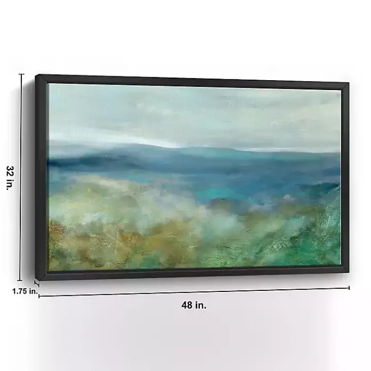 Canvas Art-Kirklands Home Blue Mountain Overlook Framed Canvas Art Print