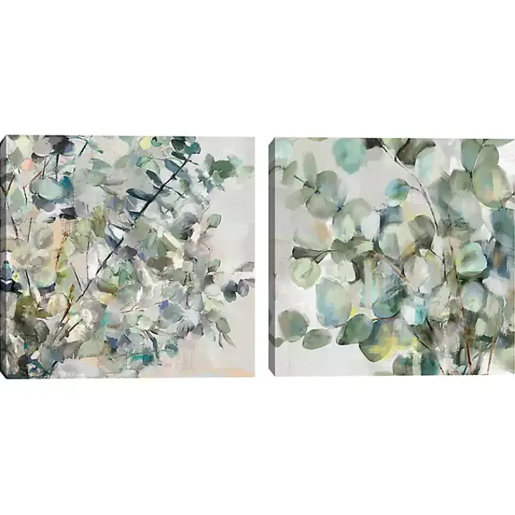 Canvas Art-Kirklands Home Essential s I & II Canvas Art Prints Green