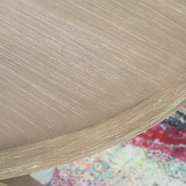 Dining Tables-Kirklands Home Gray Wash Drop Leaf Dining Table