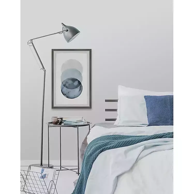 Framed Art-Kirklands Home Ombre Overlapping Circles Giclee Framed Art Print