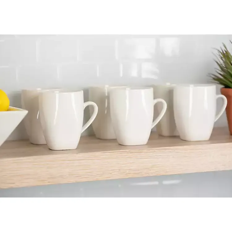 Dinnerware-Kirklands Home Ceramic Square 40-pc. Dinnerware Set White