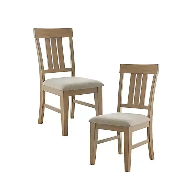 Dining Chairs-Kirklands Home Sofia High Back Dining Chairs, Set of 2 Gray