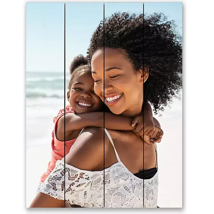 Wall Plaques-Kirklands Home Personalized Photo Wood Wall Plaque, 11x15 in. Multi