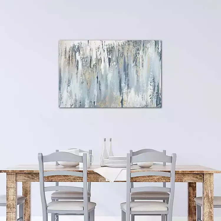 Canvas Art-Kirklands Home Blue Illusion Canvas Art Print