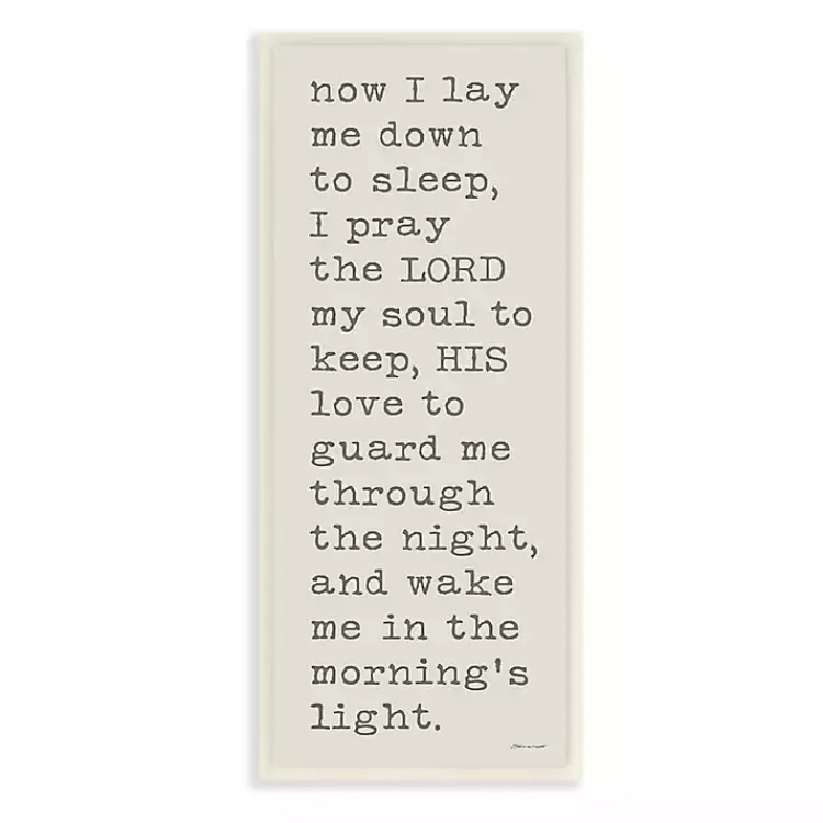 Wall Quotes & Signs-Kirklands Home Down To Sleep Framed Giclee Canvas Art Print