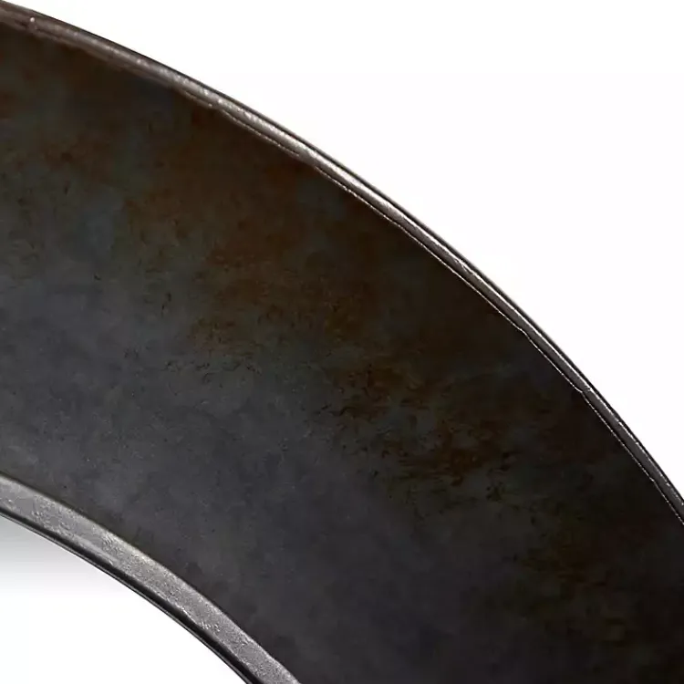 Decorative Mirrors-Kirklands Home Distressed Galvanized Curved Framed Mirror