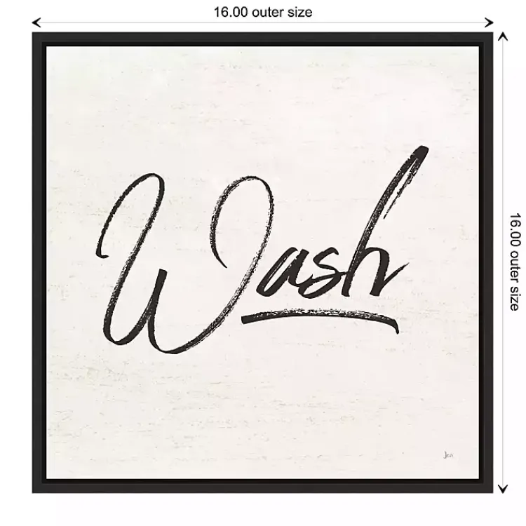 Wall Quotes & Signs-Kirklands Home Tan and Black Wash Laundry Framed Wall Plaque