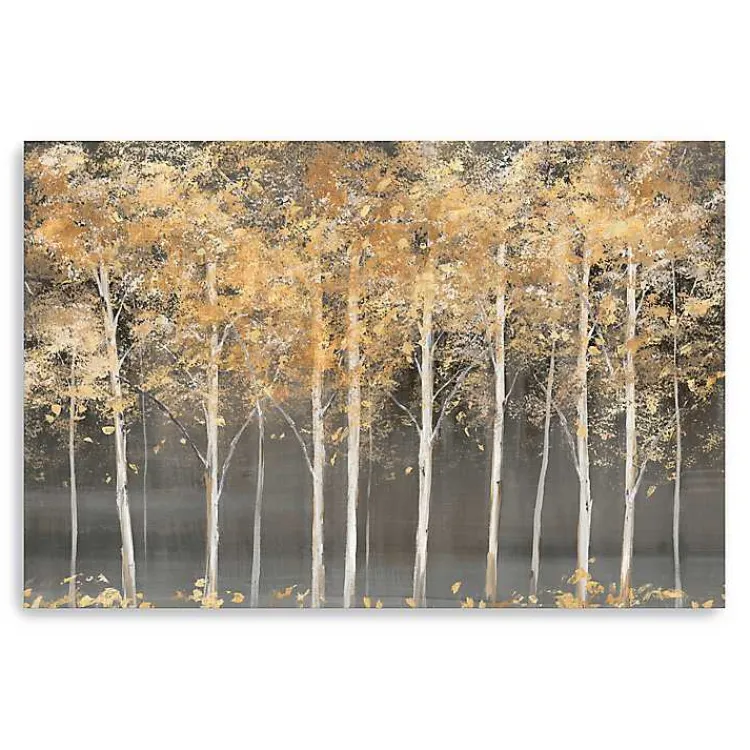 Canvas Art-Kirklands Home Golden Forest Light Giclee Canvas Art Print