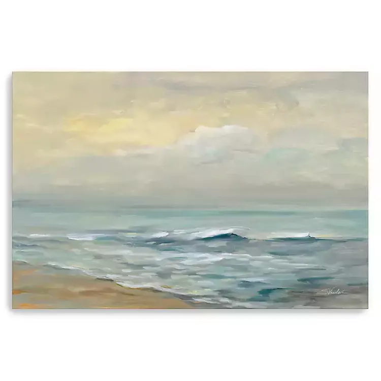 Canvas Art-Kirklands Home Sunrise Over The Sea Canvas Art Print