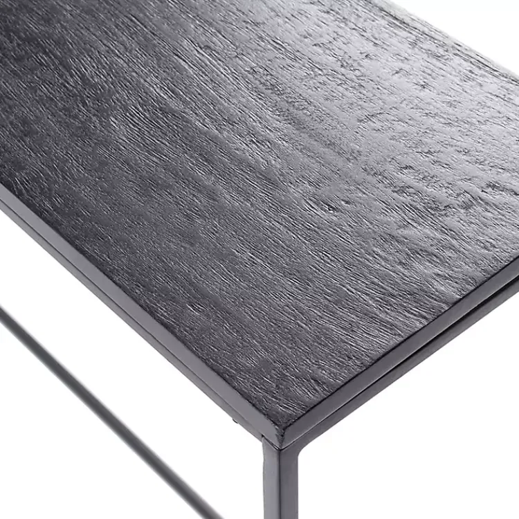 Console Tables-Kirklands Home Metal Wire Frame Console Table Black