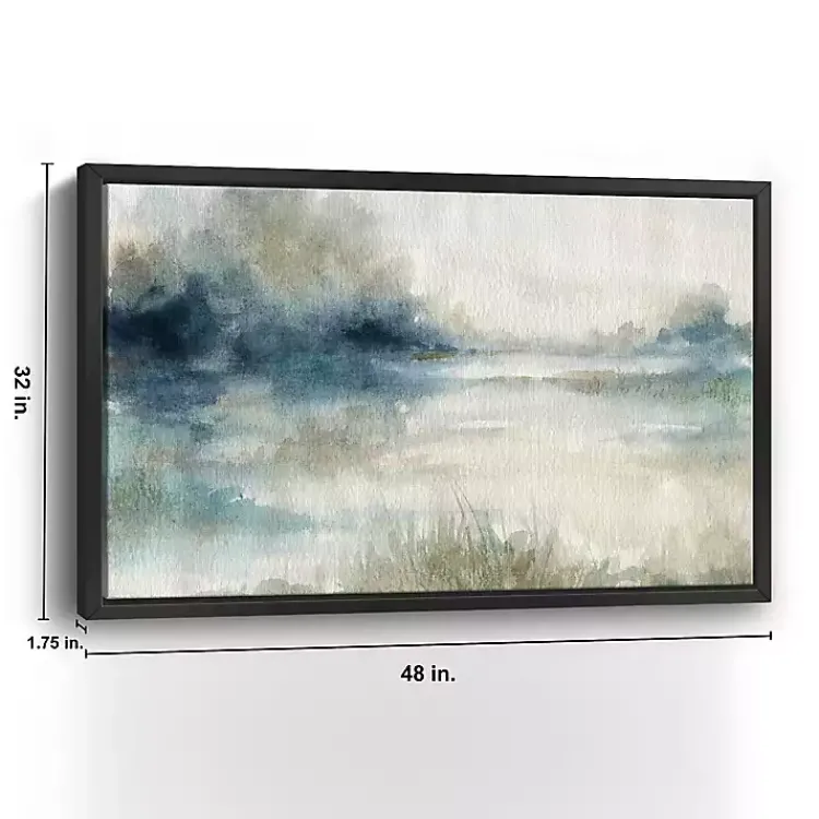 Canvas Art-Kirklands Home Still Evening Waters II Framed Giclee Canvas Print